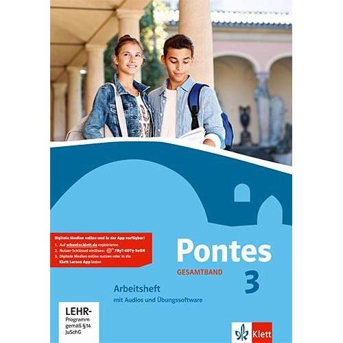 Pontes Gesamtband 3. Arbeitsheft mit Audios und Übungssoftware