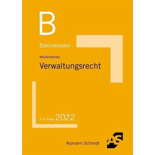 Basiswissen Verwaltungsrecht – Horst Wüstenbecker