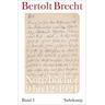 Notizbücher 1921 / Notizbücher 3 - Bertolt Brecht