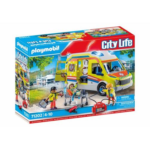 PLAYMOBIL® 71202 Rettungswagen mit Licht und Sound - Playmobil