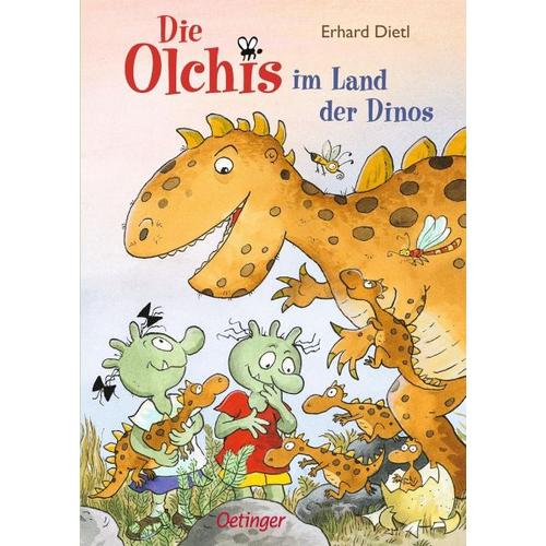 Die Olchis im Land der Dinos / Die Olchis Erstleser Bd.1 - Erhard Dietl