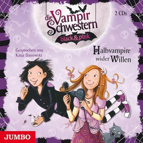 Halbvampire wider Willen / Die Vampirschwestern black & pink Bd.1 (2 Audio-CDs) – Nadja Fendrich