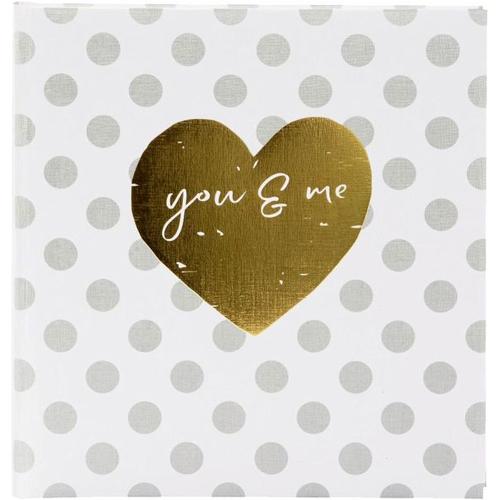 Goldbuch you & me forever 30×31 60 weiße Seiten Hochzeit 27051