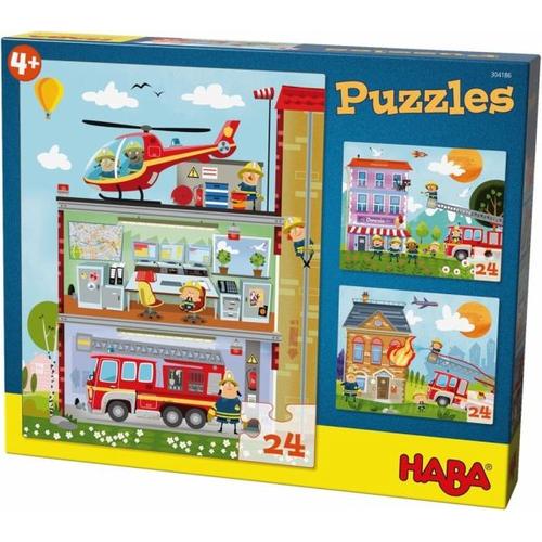 Puzzles Kleine Feuerwehr (Kinderpuzzle) - HABA Sales GmbH & Co. KG