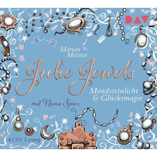Mondsteinlicht und Glücksmagie / Julie Jewels Bd.3 (4 Audio-CDs) – Marion Meister