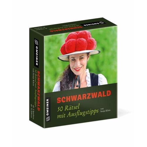Schwarzwald – 50 Rätsel mit Ausflugstipps (Spiel) – Gmeiner-Verlag