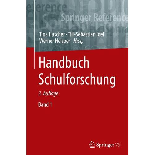 Handbuch Schulforschung – Tina Herausgegeben:Hascher, Till-Sebastian Idel, Til-Sebastian Idel