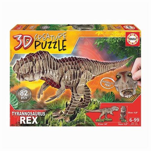 EDUCA - 3D T-Rex 82 Teile Puzzle - Carletto Deutschland / Educa