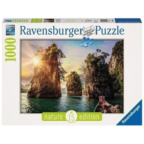 Ravensburger 13968 - Three Rocks in Cheow, Thailand, Puzzle, 1000Teile - Ravensburger Verlag