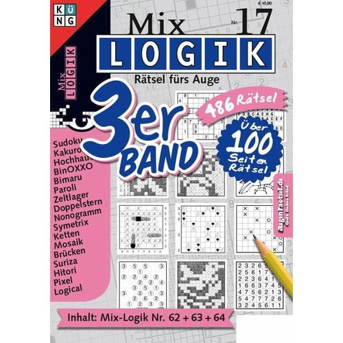 Mix Logik 3er-Band Nr. 17 - Conceptis Puzzles