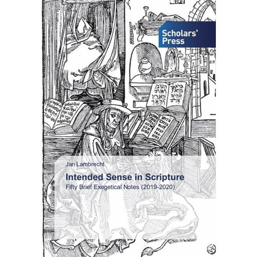 Intended Sense in Scripture – Jan Lambrecht