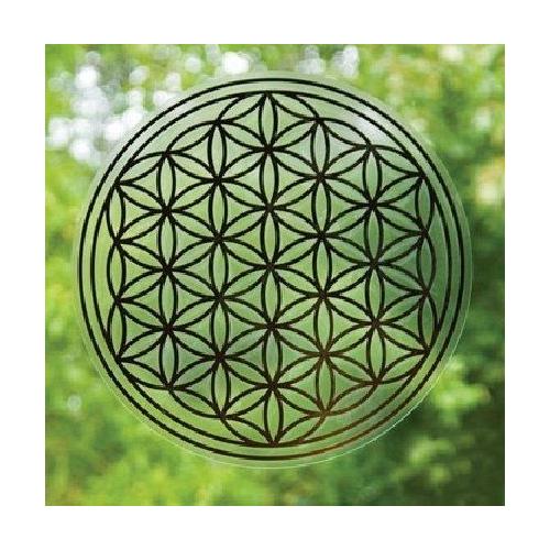 Blume des Lebens – Aufkleber 8 cm