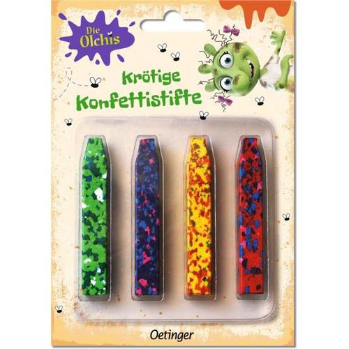 Die Olchis. Krötige Konfettistifte – Oetinger