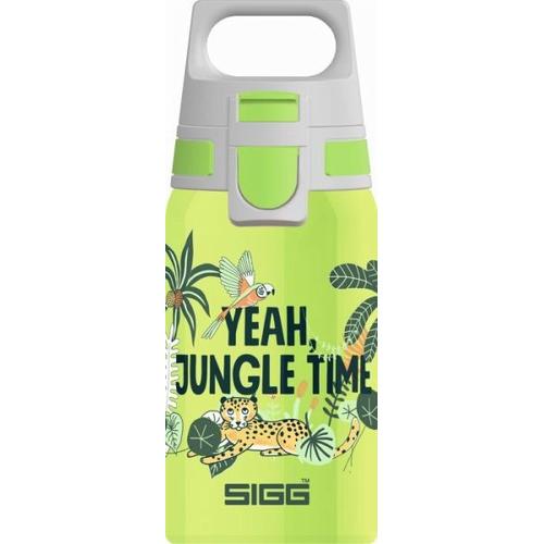 SIGG Shield One Jungle 0.5L mit WMB ONE TOP, BPA frei, Auslaufsicher, Co# taug