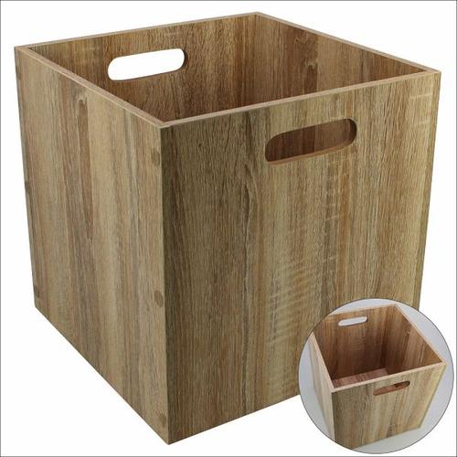 Aufbewahrungsbox Holz 31 x 31 cm