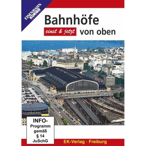 Bahnhöfe von oben, DVD-Video (DVD) - EK-Verlag