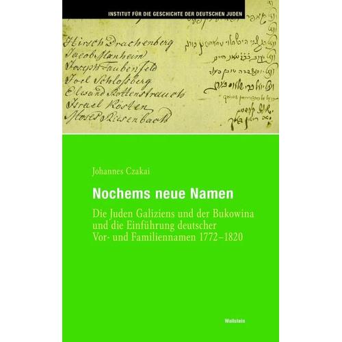 Nochems neue Namen – Johannes Czakai