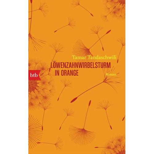 Löwenzahnwirbelsturm in Orange – Tamar Tandaschwili