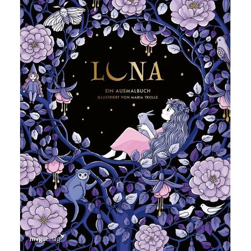 Luna - Ein Ausmalbuch - Maria Illustration:Trolle
