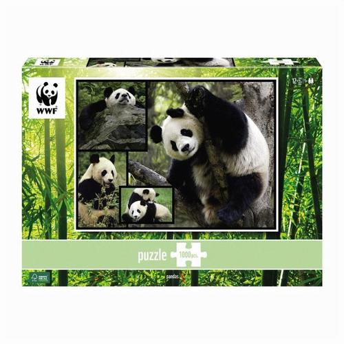 WWF Puzzle 7230062 - Pandas, Puzzle, 1000 Teile - Ambassador