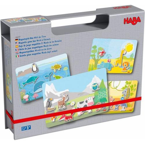HABA 306279 - Magnetspiel-Box Welt der Tiere, Puzzle, Lernspiel - HABA Sales GmbH & Co. KG
