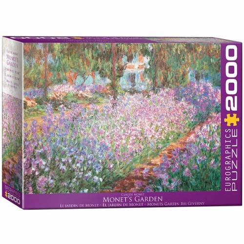 Eurographics 8220-4908 - Monets Garten, Monet, Puzzle, 2.000 Teile - Eurographics
