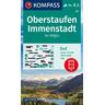 KOMPASS Wanderkarte 02 Oberstaufen, Immenstadt im Allgäu 1:25.000