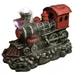 Northlight 38" Led Red And Black Vintage Locomotive Train Outdoor Garden Water Fountain