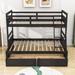Ilaya Twin Over Full 2 Drawers Bunk & Loft Configurations Bunk Bed by Harriet Bee | 61 H x 57 W x 78 D in | Wayfair