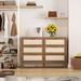 Latitude Run® 6 Drawers Dresser Wood in Brown | 31.5 H x 47.2 W x 15.7 D in | Wayfair 9DC21C85FB094D82A955345AB8712C8C