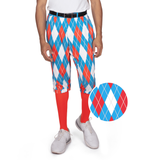 Men's American Argyle Golf Knickers with Red Golf Socks