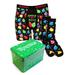 Men's Christmas Bulb Boxers & Socks Gift Set