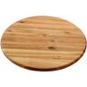 Servierplatte KESPER ""Dreh- und Servierplatte"" Servierplatten Gr. Ø 40cm, braun (holzfarben) drehbar