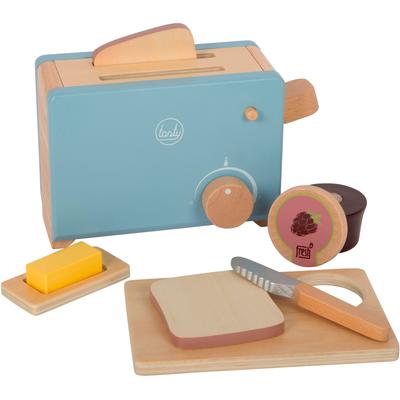 Kinder-Toaster SMALL FOOT "Toaster-Set „tasty“" Spielzeug-Haushaltsgeräte bunt Kinder