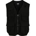 Jerseyweste URBAN CLASSICS "Herren Tactical Vest" Gr. 5XL, schwarz (black) Herren Westen