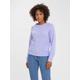 Rundhalspullover VERO MODA "VMDOFFY LS O-NECK BLOUSE GA NOOS" Gr. M, blau (hellblau) Damen Pullover Rundhalspullover