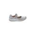 GEOX Flats: Slip-on Stacked Heel Casual Silver Color Block Shoes - Kids Girl's Size 2