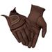 Heritage Premier Show Gloves - 6 - Brown - Smartpak