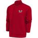 Men's Antigua Red Windy City Bulls Generation Quarter-Zip Pullover Top