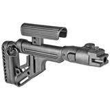 FAB Defense Tactical Folding Buttstock w/ Cheek Piece for AK-47/74 Black FX-UASAKP
