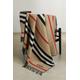 Burberry - Fringed Striped Cashmere Blanket - Beige