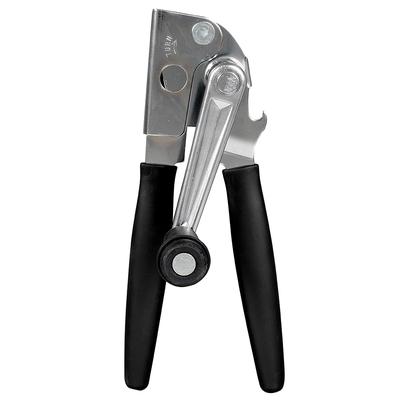 Focus 6090 Swing-A-Way Easy Crank Can Opener, Extra Long Handles, Black Grips, Manual Crank