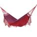 Novica Handmade Rosy Hibiscus Reversible Cotton Hammock (Double)