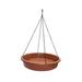 Bird Feeder Hanging Bird Bath Bird Water Bowl Bird Feeding Dish Tray Platform Feeder Bird Waterer with Metal Hooks