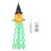 Halloween Windsock Lights Halloween Decor Outdoor Hanging Light Ornament (Pumpkin Style)