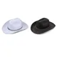 Chapeau de Cowboy occidental à bords pour hommes et femmes accessoire de vêtements chapeau Fedora