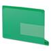 Smead Colored Poly Out Guides with Pockets 1/3-Cut End Tab Out 8.5 x 11 Green 25/Box (61952)