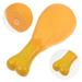 Dog Toy Chew Training Chicken Leg Plastic Shaped Squeaky Squeaking Sound Toy for Puppyâ€‚and Large Dog Cat Puppy