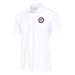 Men's Antigua White Fredericksburg Nationals Big & Tall Tribute Polo