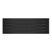 24x8 Modern AC Vent Cover - Decorative Black Air Vent - Standard Linear Slot Diffuser - Register Grille for Ceiling Walls & Floors - Texas Buildmart